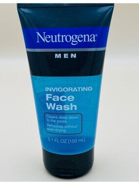 Neutrogena Men Invigorating Face Wash 5.1oz Rare Discontinued